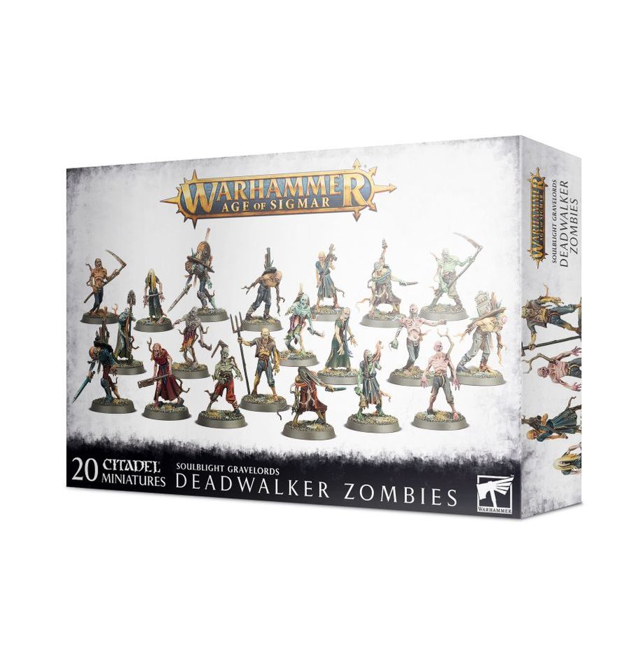 Age of Sigmar | Soulblight Gravelords | Deadwalker Zombies | Plastic Unit Box