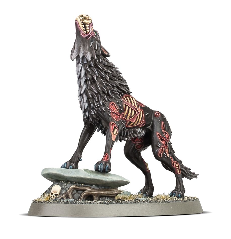 Age of Sigmar | Soulblight Gravelords | Dire Wolves | Plastic Unit Box