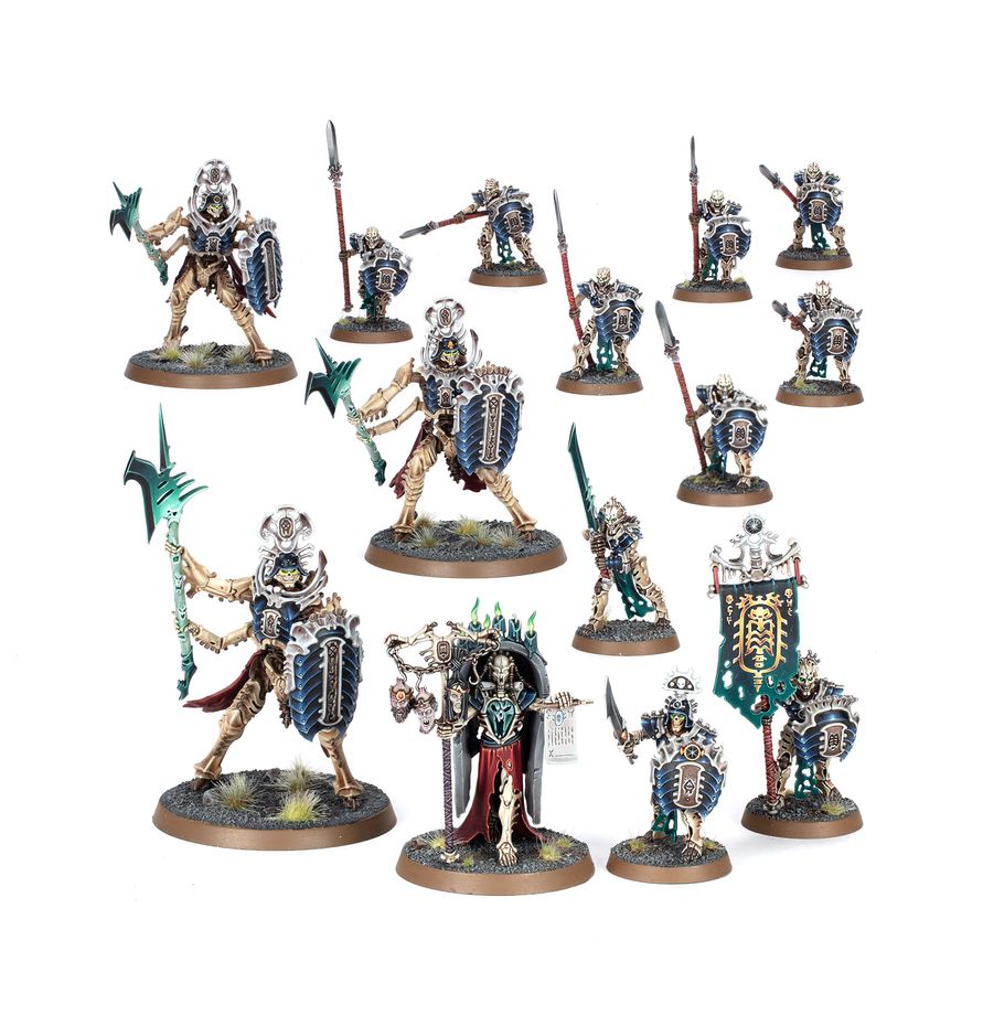 Age of Sigmar | Ossiarch Bonereapers | Regiment of the Renown | Heralds of the Bone Tithe | Plastic Unit Box