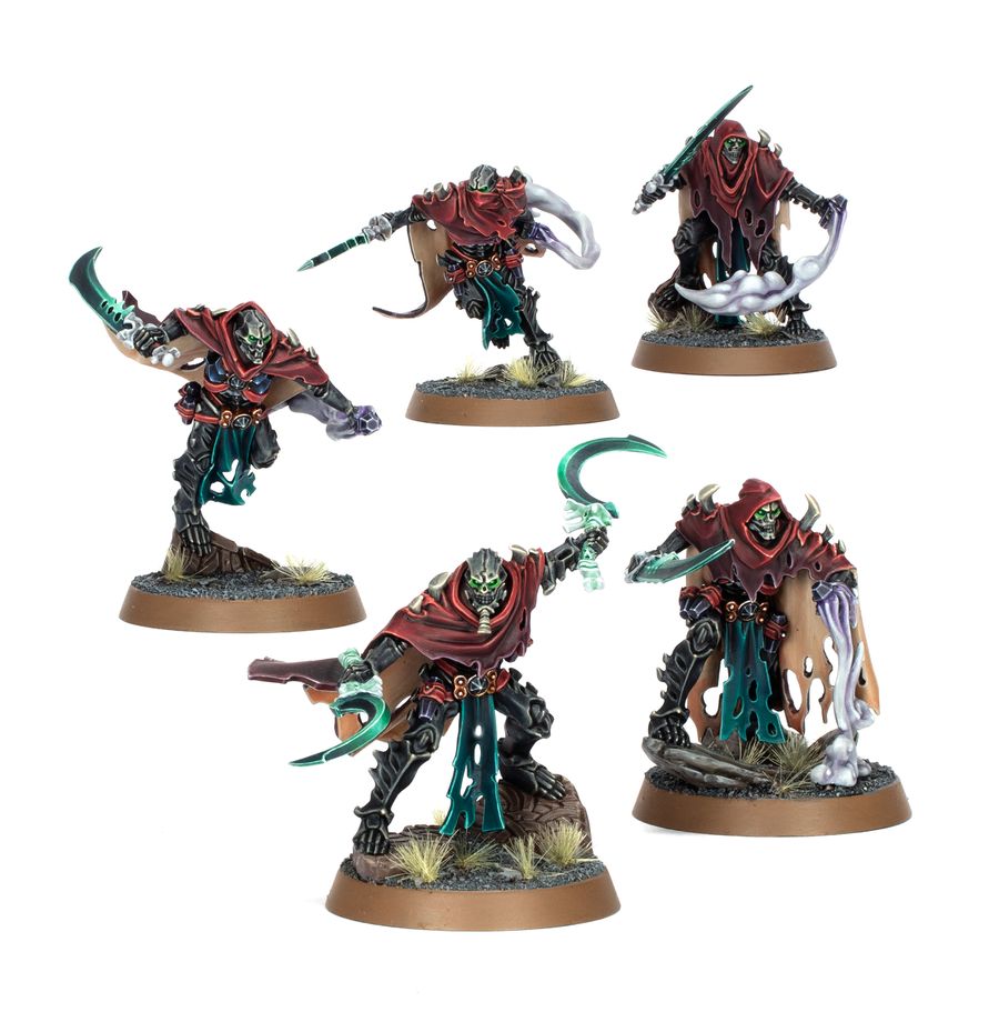 Age of Sigmar | Ossiarch Bonereapers | Mortis Reapers | Plastic Unit Box