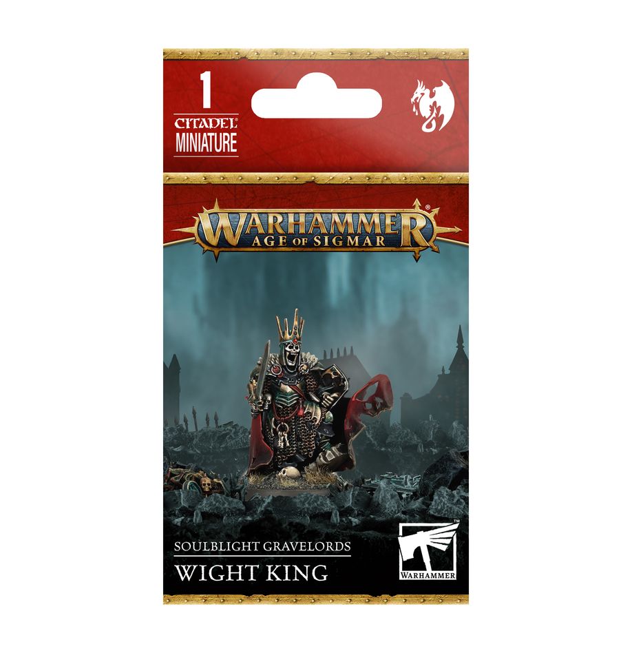 Age of Sigmar | Soulblight Gravelords | Wight King | Plastic Model Small Box