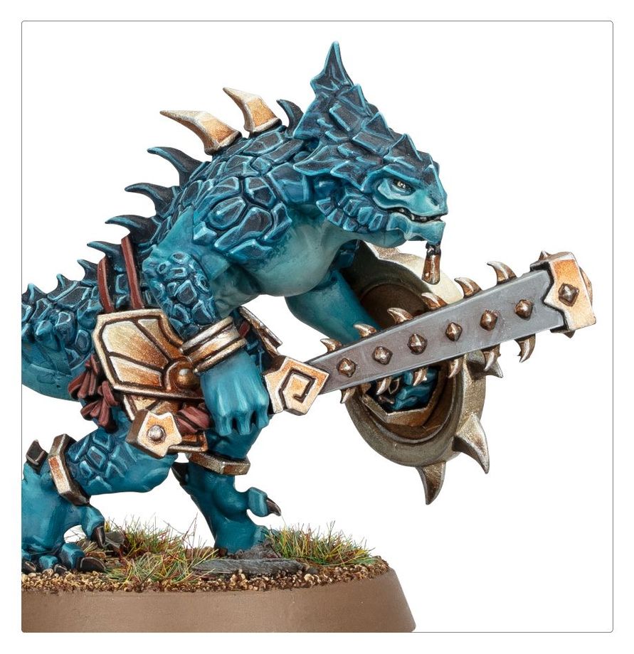 Age of Sigmar | Seraphon | Saurus Warriors | Plastic Unit Box