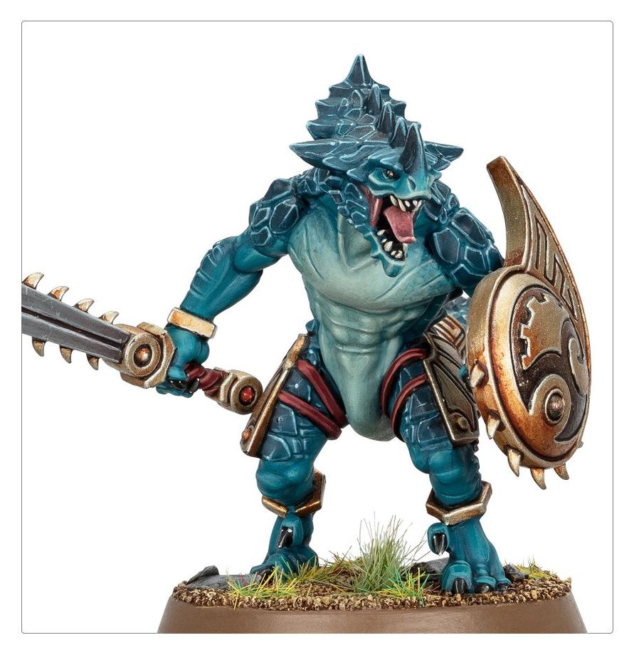 Age of Sigmar | Seraphon | Saurus Warriors | Plastic Unit Box