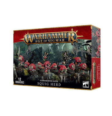 Games Workshop | AOS Age of Sigmar | Gloomspite Gitz | Squig Herd | Plastic Unit Box