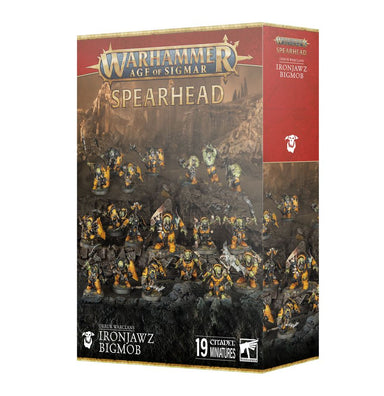 Age of Sigmar | Orruk Warclans | Spearhead | Ironjawz Bigmob | Plastic Starter Box