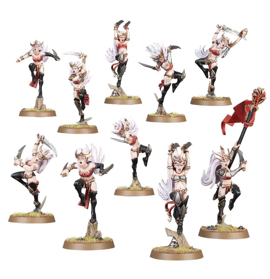 Age of Sigmar | Daughters of Khaine | Witch Aelves | Plastic Unit Box