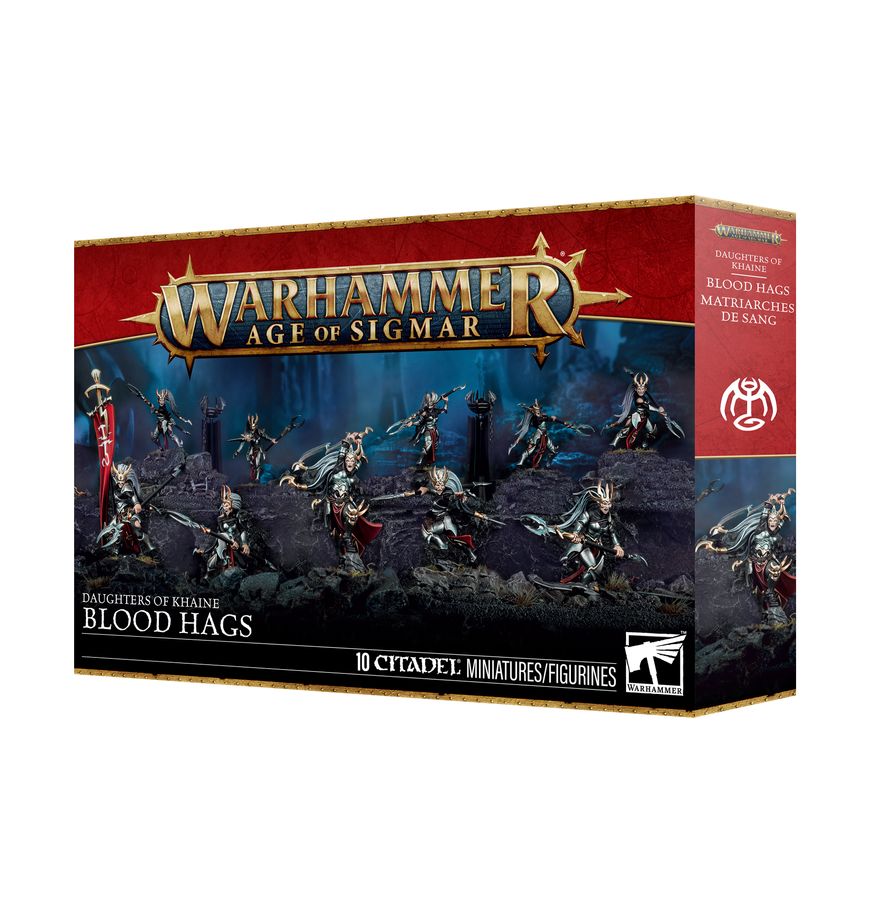 Age of Sigmar | Daughters of Khaine | Blood Hags | Plastic Unit Box