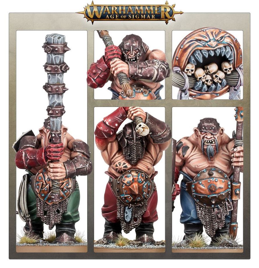 Age of Sigmar | Ogor Mawtribes | Ironguts | Plastic Unit Box