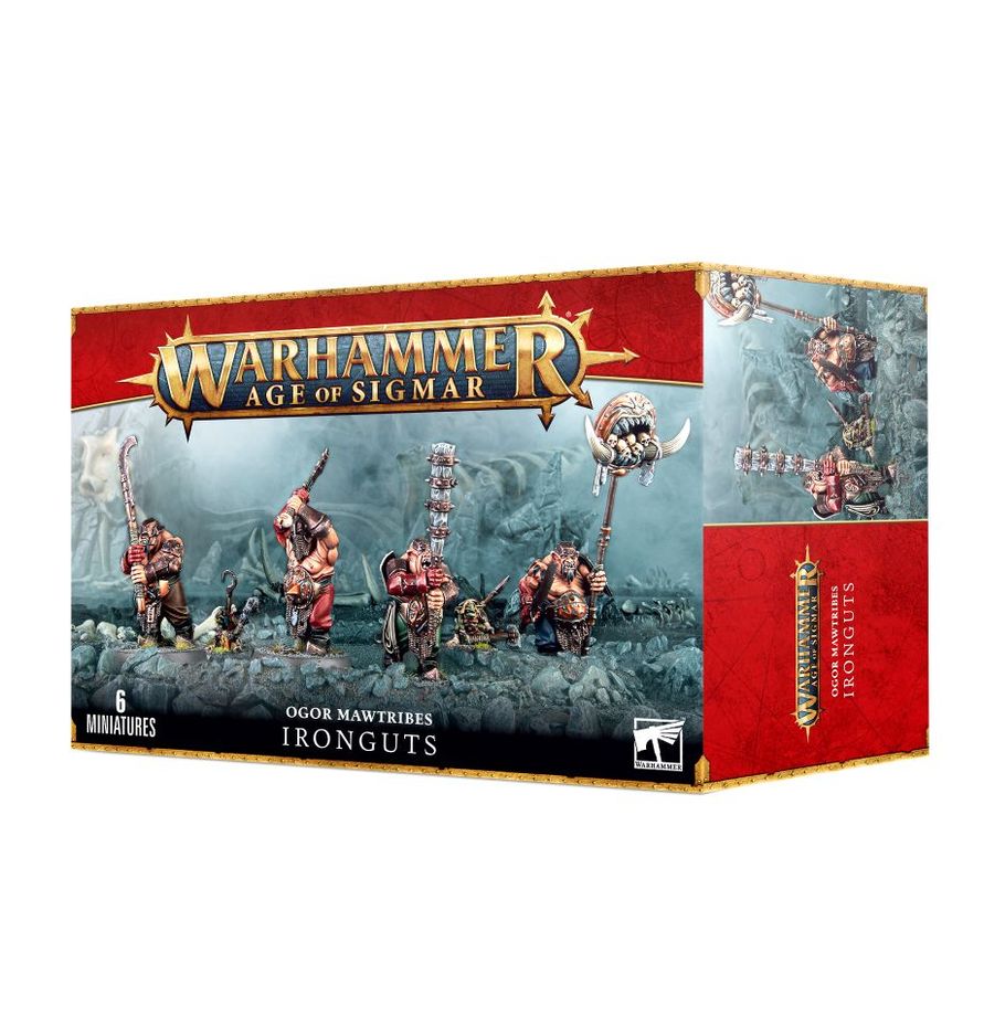 Age of Sigmar | Ogor Mawtribes | Ironguts | Plastic Unit Box