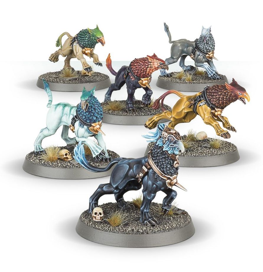 Age of Sigmar | Stormcast Eternals | Gryph Hounds | Plastic Unit Box