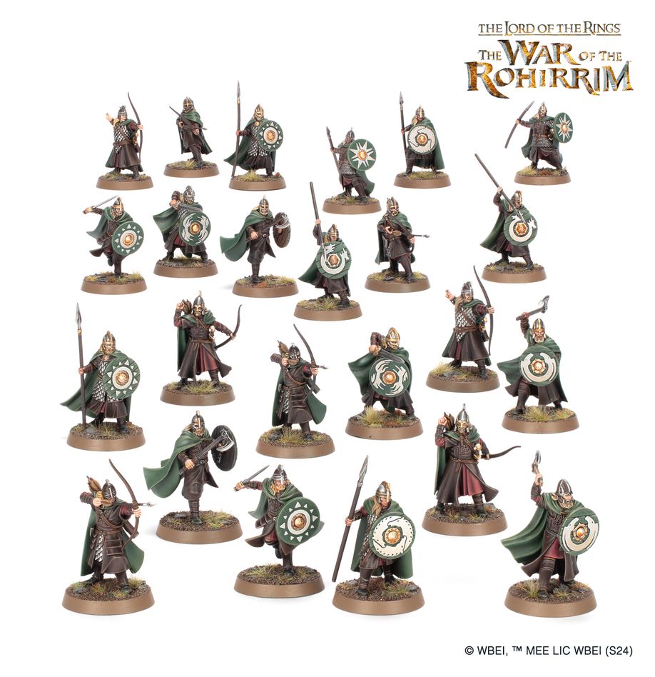 Middle Earth | War of the Rohirrim | Warriors of Rohan | Plastic Unit Box