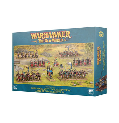 The Old World | Grand Cathay | Defenders of the Great Bastion Army Reinforcement Set | Plastic Unit Box