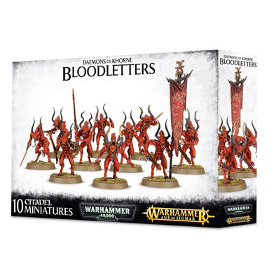 Age of Sigmar | Blades of Khorne | Bloodletters | Plastic Unit Box