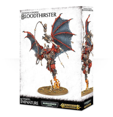 Age of Sigmar | Blades of Khorne | Bloodthirster | Plastic Unit Box