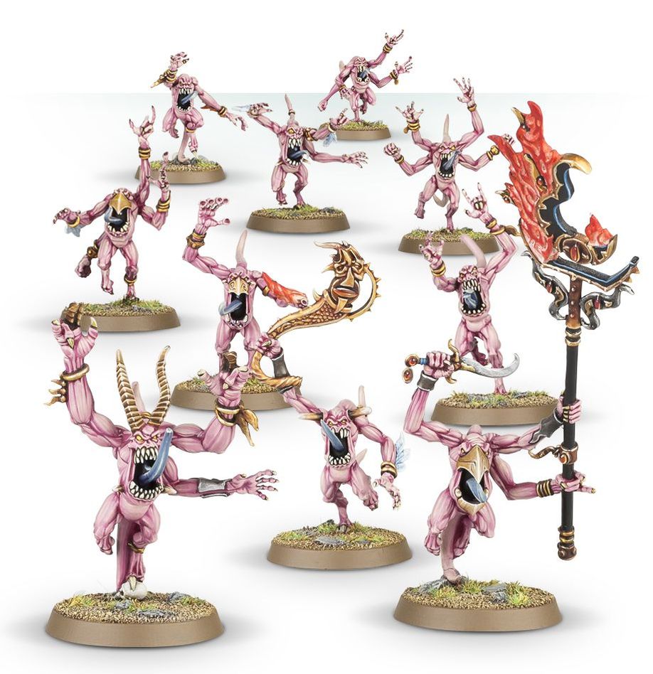 Age of Sigmar | Disciples of Tzeentch | Pink Horrors | Plastic Unit Box