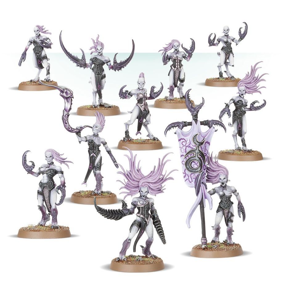 Age of Sigmar | Hedonites of Slaanesh | Daemonettes | Plastic Unit Box