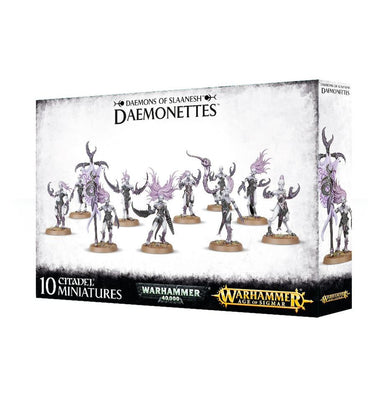 Age of Sigmar | Hedonites of Slaanesh | Daemonettes | Plastic Unit Box