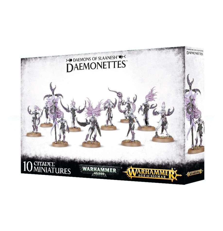 Age of Sigmar | Hedonites of Slaanesh | Daemonettes | Plastic Unit Box