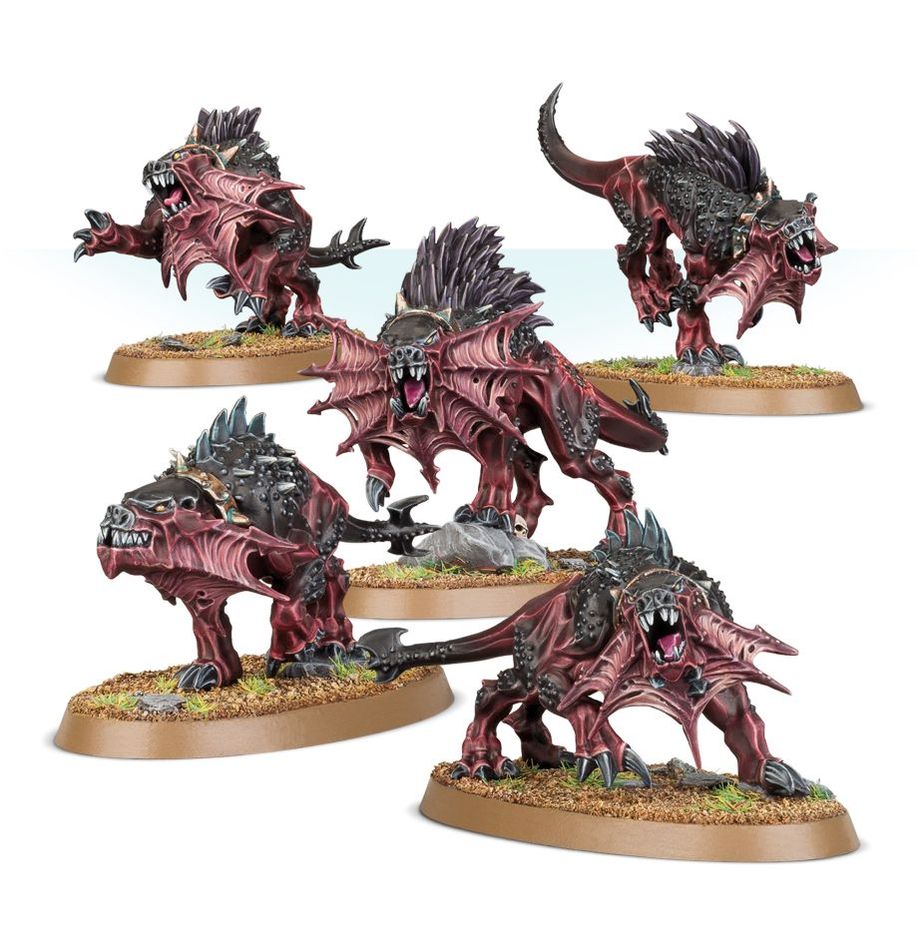 Age of Sigmar | Blades of Khorne | Flesh Hounds | Plastic Unit Box