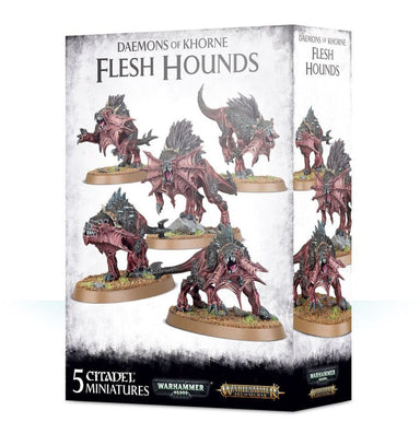 Age of Sigmar | Blades of Khorne | Flesh Hounds | Plastic Unit Box