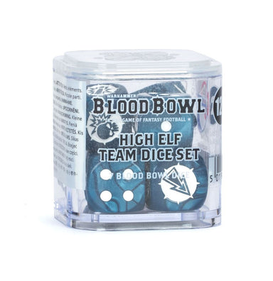 Blood Bowl | High Elf Team Dice | Dice Set