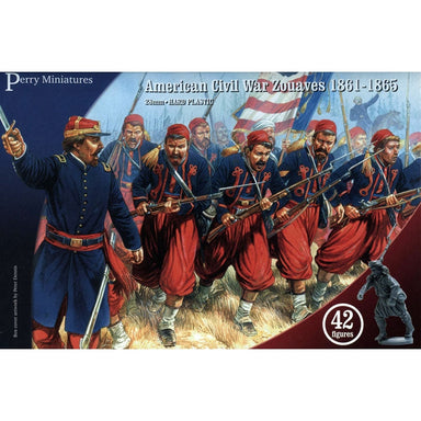 Perry Miniatures | ACW American Civil War Zouaves 1861-1865 | 28mm Plastic Unit | North Star Games | Miniature Kingdoms