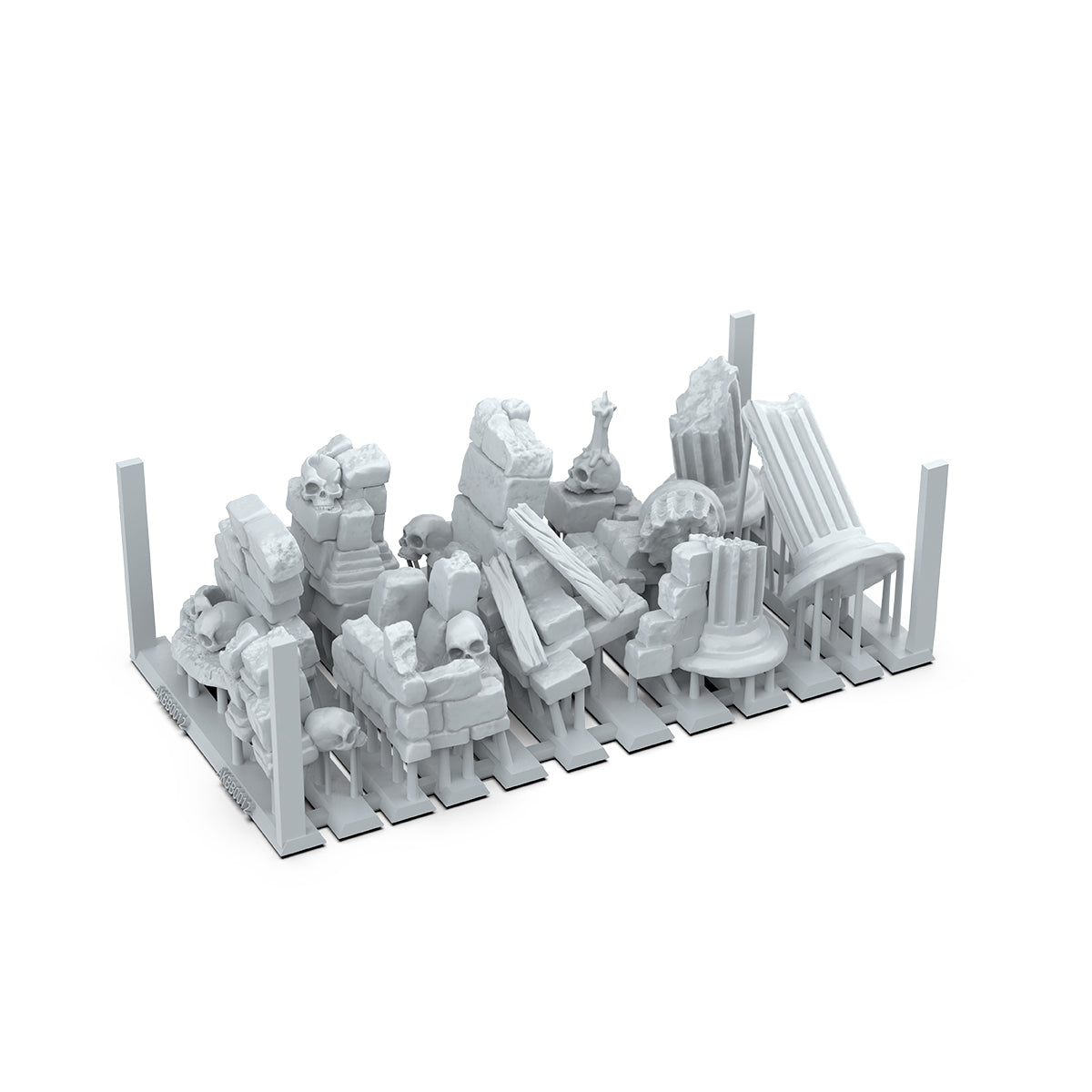 AK Basing Bits | Village Ruins | AKBIT0012
