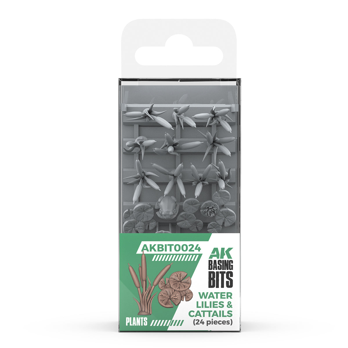 AK Basing Bits | Water LilIes & Cattails | AKBIT0024
