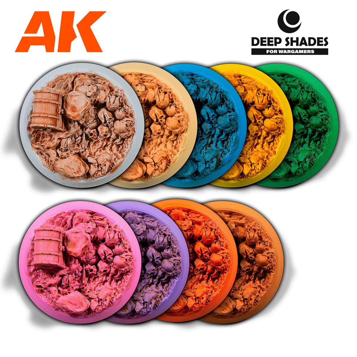AK Deep Shades | Reddish Filth |AK 13003 | 30ml Wash