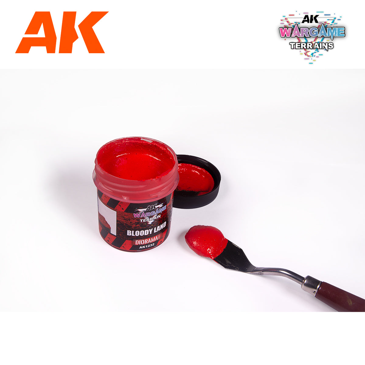 AK Interactive | Bloody Land | AK 1232 | 100ml Basing Mix