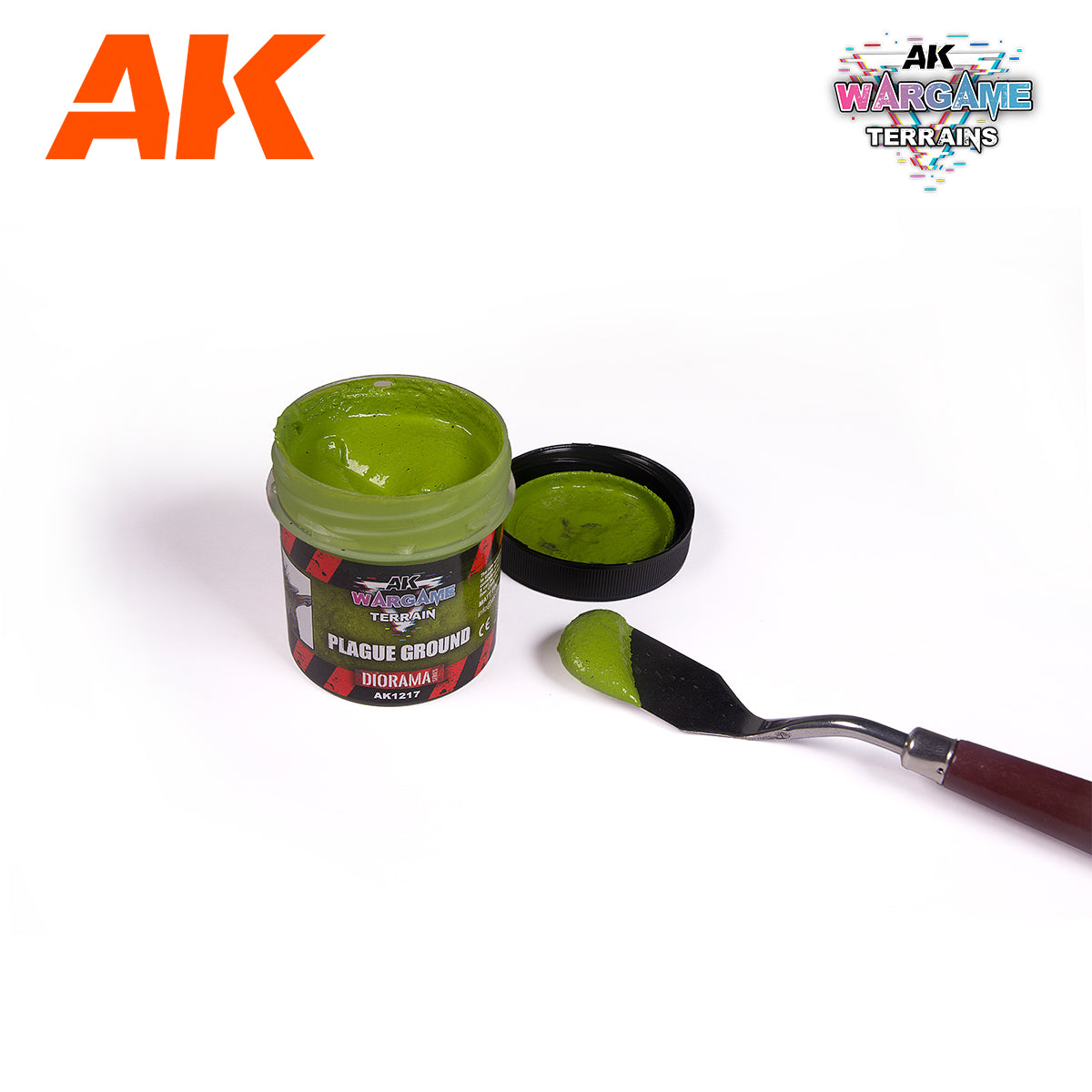 AK Interactive | Plague Ground | AK 1217 | 100ml Basing Mix