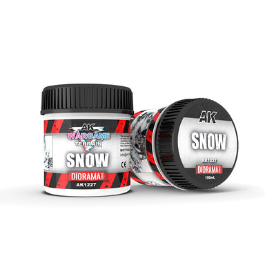 AK Interactive | Snow | AK 1227 | 100ml Basing Mix