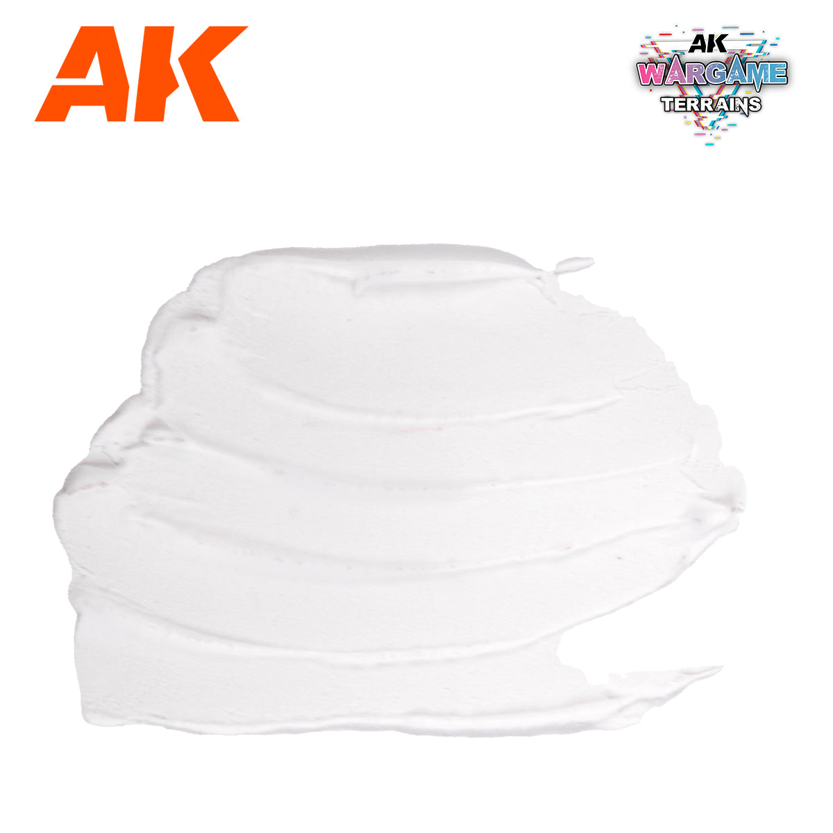 AK Interactive | Snow | AK 1227 | 100ml Basing Mix