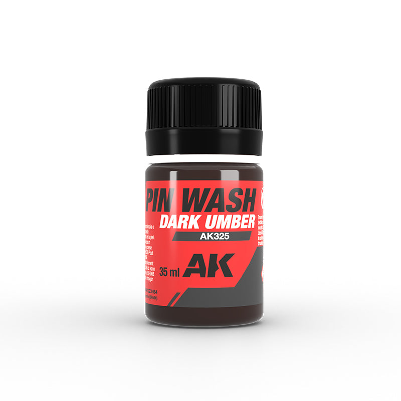 Ak Interactive | Pin Wash Dark Umber | 35ml