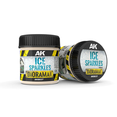 AK Diorama | Ice Sparkles | 100ml Basing Mix | AK8037