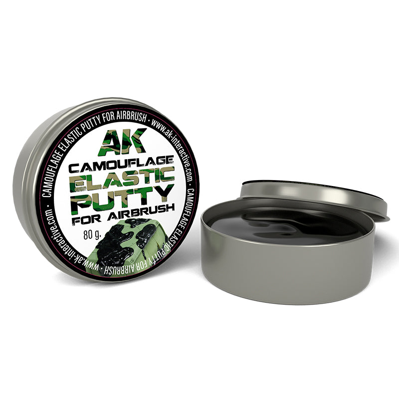 AK | Camouflage Plastic Putty for Airbrush | AK8076 | 80g