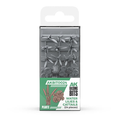 AK Basing Bits | Water LilIes & Cattails | AKBIT0024