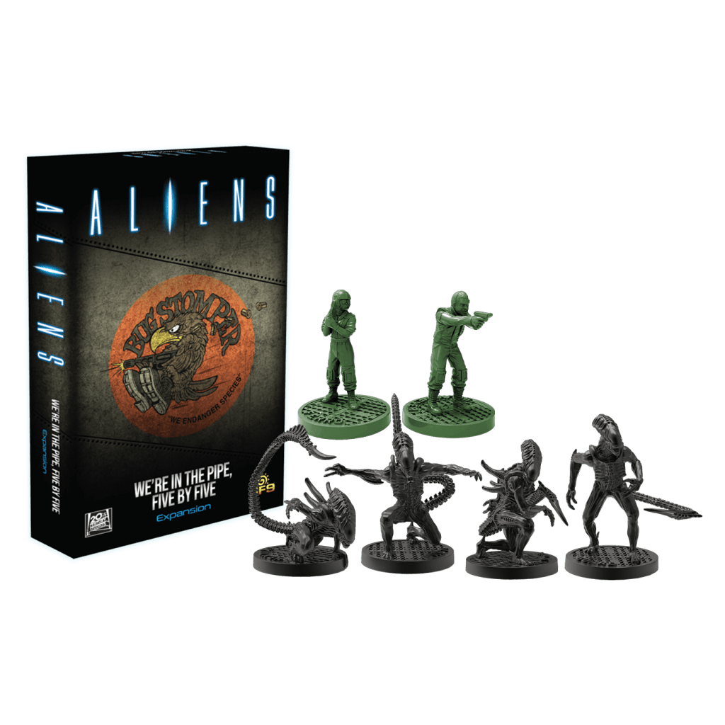 Gale Force 9 Aliens | Five by Five | 28mm Plastic Unit | Battlefront | Miniature Kingdoms