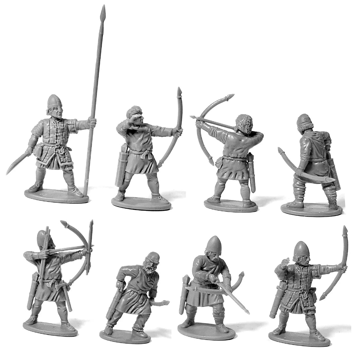 Victrix | Dark Ages Archers and Slingers | 28mm Plastic Unit | North Star Games | Miniature Kingdoms