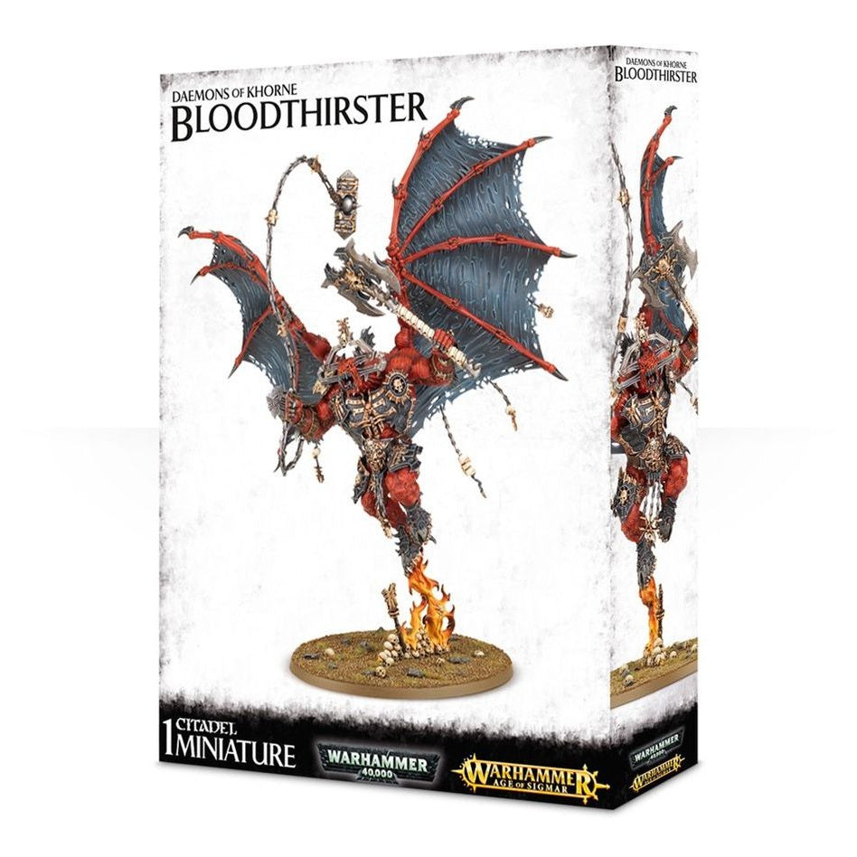 Age of Sigmar | Blades of Khorne | Bloodthirster | Plastic Unit Box
