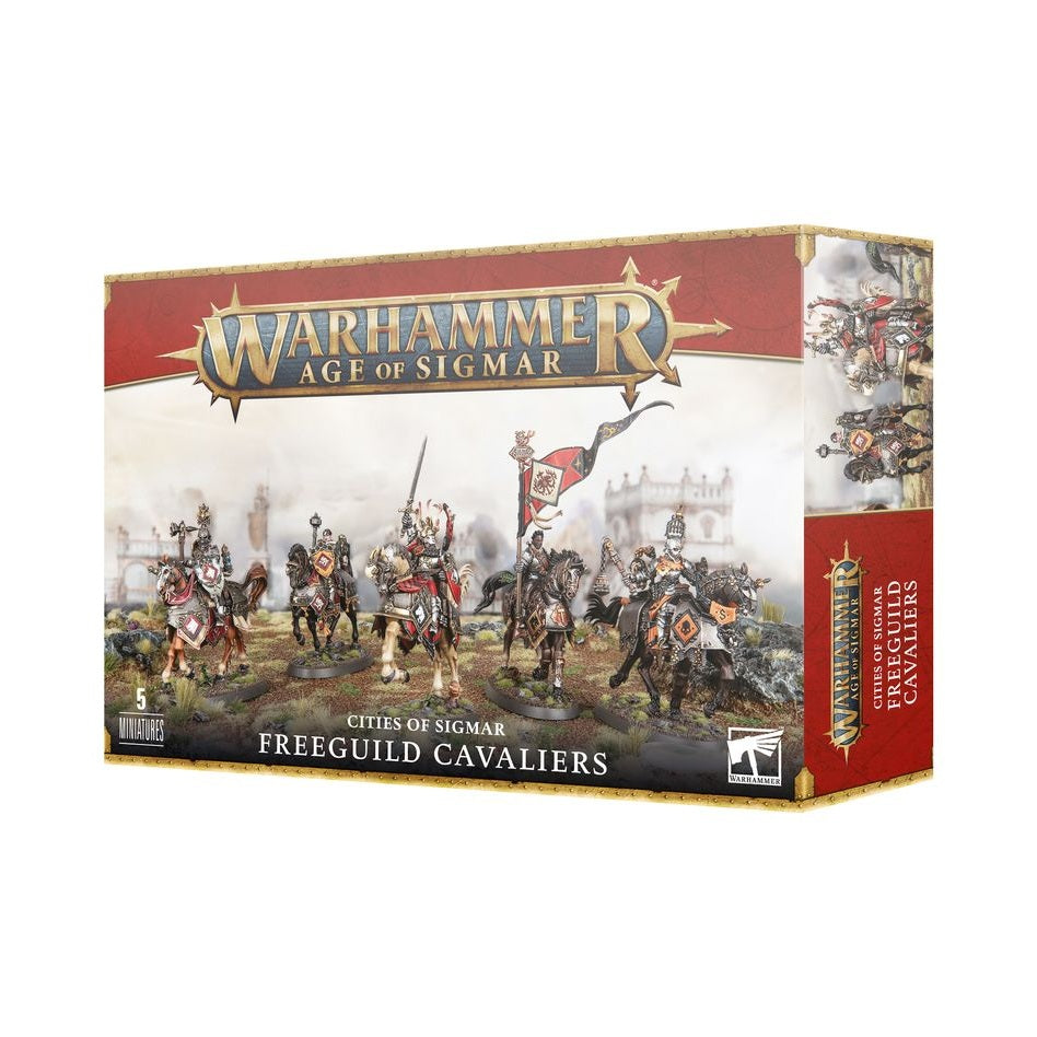 Age of Sigmar | Cities of Sigmar | Freeguild Cavaliers | Plastic Unit Box