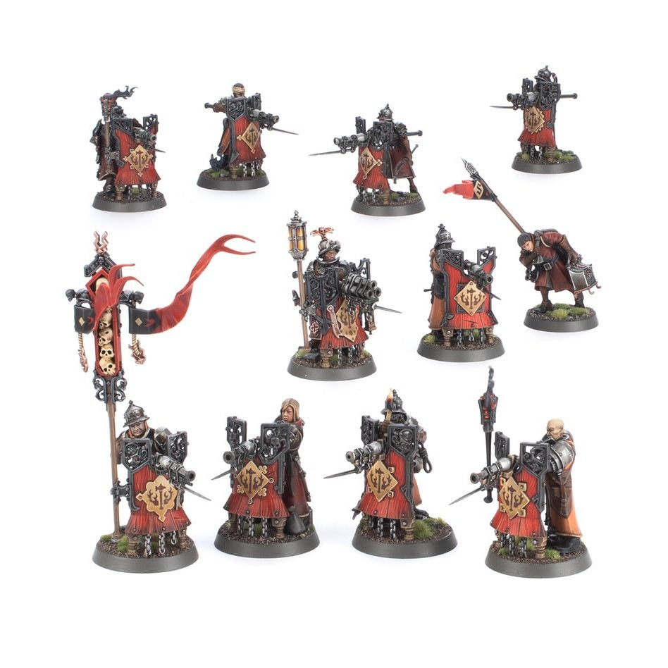 Games Workshop | AOS Age of Sigmar | Cities of Sigmar | Freeguild Fusiliers | Plastic Unit Box
