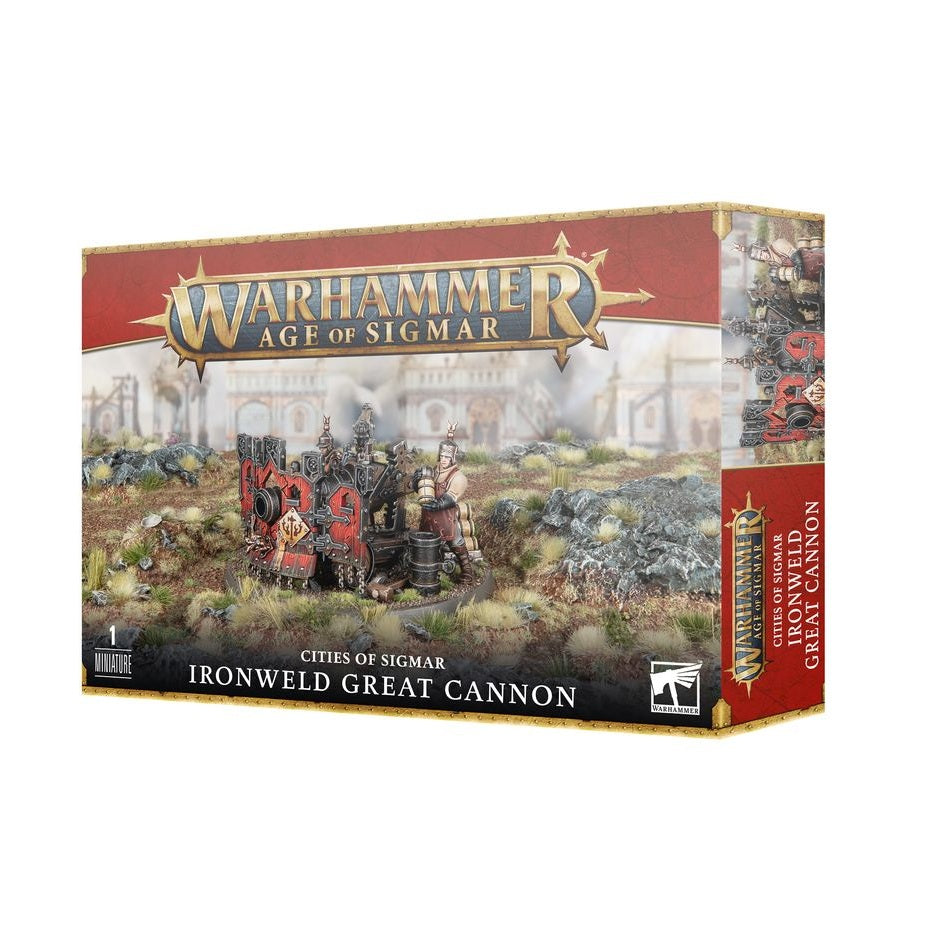 Age of Sigmar | Cities of Sigmar | Ironweld Great Cannon | Plastic Unit Box