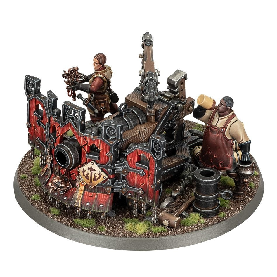 Age of Sigmar | Cities of Sigmar | Ironweld Great Cannon | Plastic Unit Box