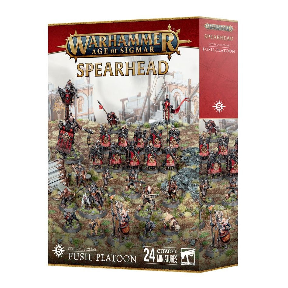 Age of Sigmar | Cities of Sigmar | Spearhead | Fusil Platoon | Plastic Starter Box