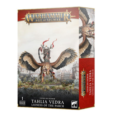Age of Sigmar | Cities of Sigmar | Tahlia Vedra, Lioness of the Parch | Plastic Unit Box