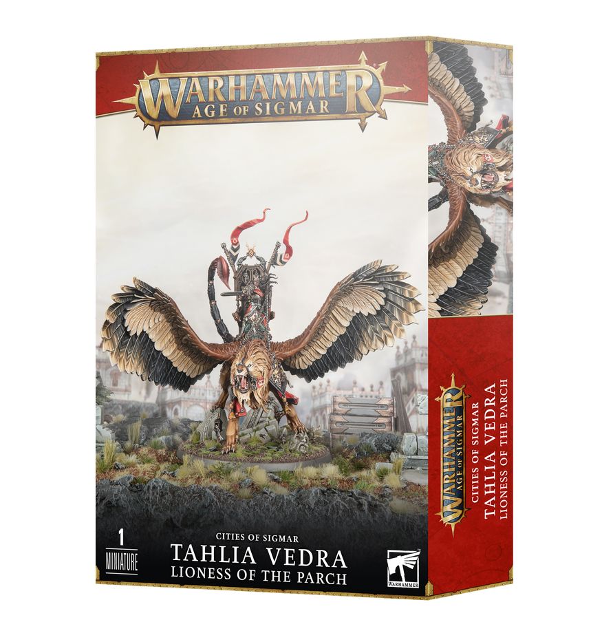 Age of Sigmar | Cities of Sigmar | Tahlia Vedra, Lioness of the Parch | Plastic Unit Box