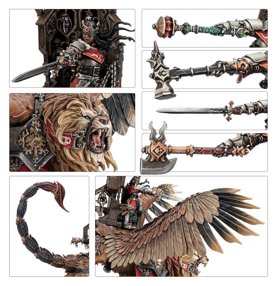 Age of Sigmar | Cities of Sigmar | Tahlia Vedra, Lioness of the Parch | Plastic Unit Box