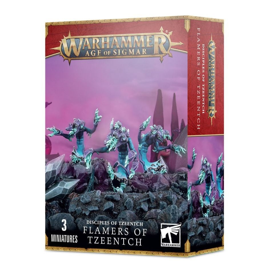 Age of Sigmar | Disciples of Tzeench | Flamers of Tzeench | Plastic Unit Box