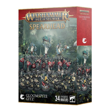 Age of Sigmar | Gloomspite Gits | Bad Moon Madmob | Spearhead | Plastic Starter Box